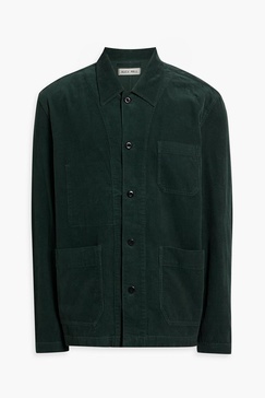 Cotton-corduroy overshirt