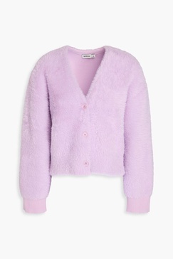 Bambi brushed knitted cardigan