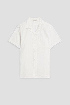 Camp cotton-seersucker shirt