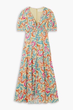 Lea floral-print ECOVERO™-blend crepe maxi dress