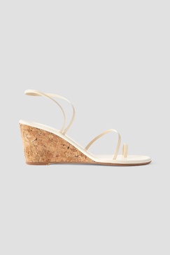 Chora leather wedge sandals