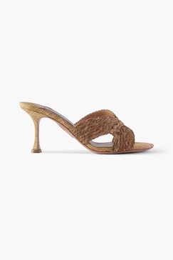 Rope 75 raffia mules