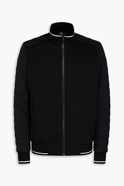 Timo quilted neoprene-paneled shell jacket