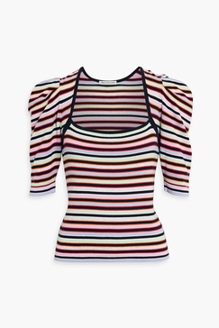 Striped cotton top