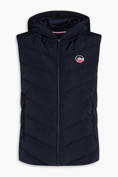 Timeo quilted shell hooded vest