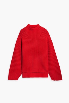 Bera oversized ribbed cashmere turtleneck sweater