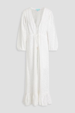 Avery broderie anglaise cotton kaftan