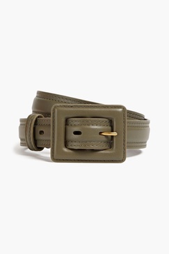 Leather belt