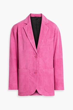 Resort suede blazer