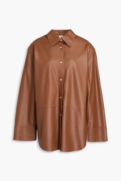 Barissa leather shirt