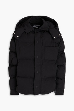 La Doudoune quilted shell hooded jacket