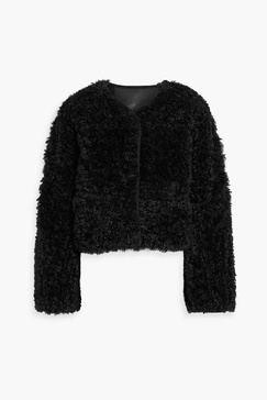 Charmaine reversible faux shearling jacket