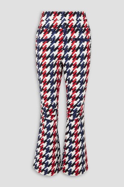 Houndstooth ski pants