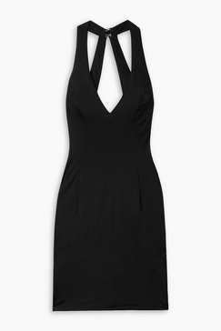 High Sea open-back stretch-jersey mini dress