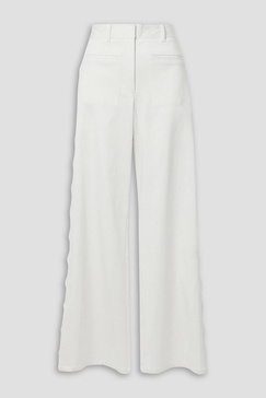 TENCEL™ Lyocell-blend wide-leg pants