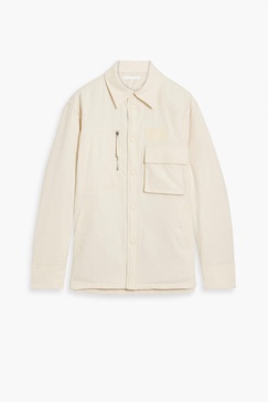 Padded cotton-twill jacket