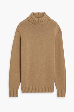 Knitted turtleneck sweater