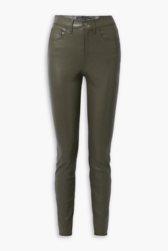 Debbie faux leather skinny pants