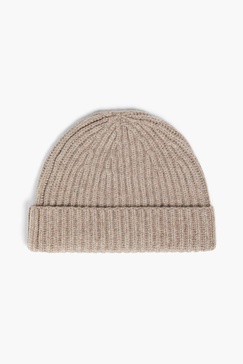 Lutz ribbed cashmere beanie