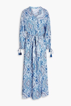 Gabby printed voile kaftan