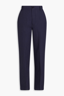 Kennedy linen, TENCEL™ and cotton-blend twill tapered pants