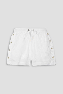 Volley crinkled-shell shorts