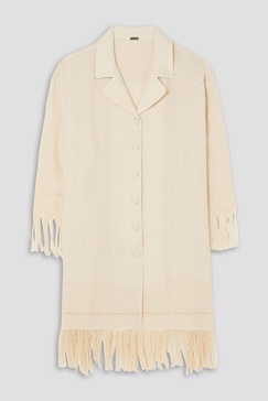 Siwa fringed gauze shirt