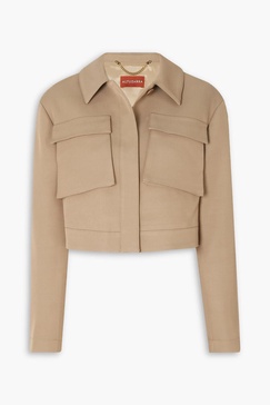 Zultan cropped canvas jacket