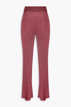 Nevaeh open-knit flared pants