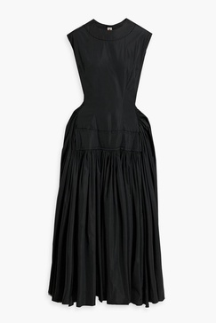 Taffeta maxi dress