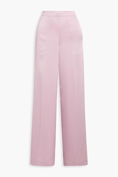 Aleah satin wide-leg pants