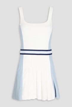 Legacy Lucette striped neoprene tennis dress