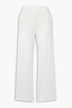 Lauren jersey wide-leg track pants