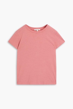 Prospect linen and cotton-blend T-shirt