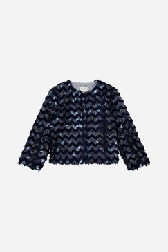 Moolini Embellished Jacket - Navy