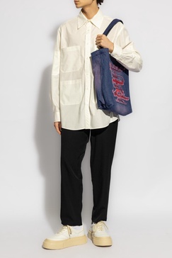 Mm6 Maison Margiela Cotton Poplin Shirt