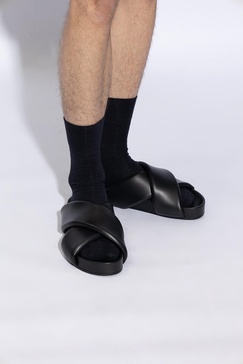 JIL SANDER Leather slides