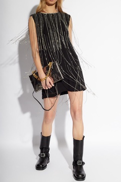 AllSaints ‘Ilia’ fringed dress