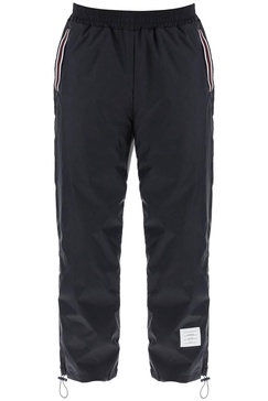 Thom Browne cricket stripe ripstop pants