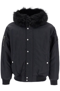 MOOSE KNUCKLES Denali Hooded Bomber Jacket