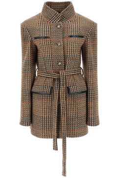 Stella McCartney Single-Breasted Belted Coat