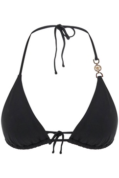 Versace Metal Greek Triangle Bikini Top