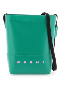 Marni Logo-Printed Small Crossbody Bag