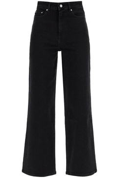 Ganni Stretch Denim Andi Jeans In Italian