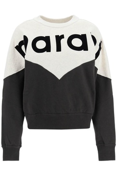 Isabel Marant Etoile Houston Sweatshirt With Flocked Logo Women