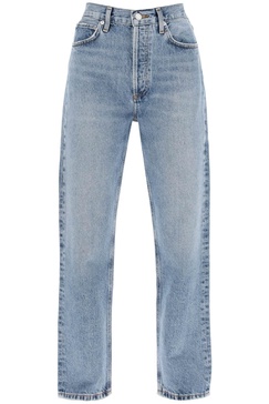 Agolde Straight Leg Jeans From The 90's With High Waist