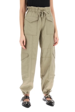 Ganni pantaloni light slub