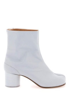 Maison Margiela Leather Tabi Ankle Boots