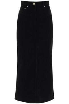 Ganni Corduroy Column Skirt