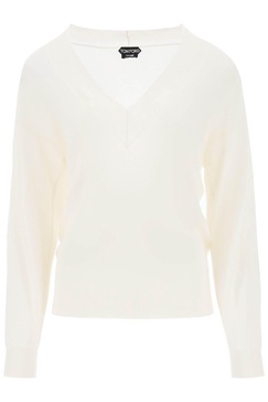 TOM FORD Luxurious Cashmere-Silk Crew Neck Sweater